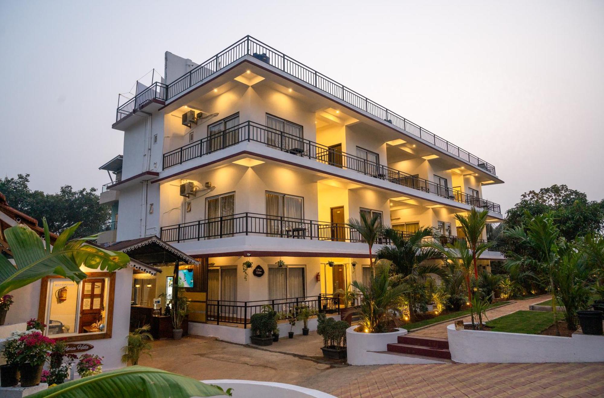 Aaria Hills Hotel Arambol Exterior foto