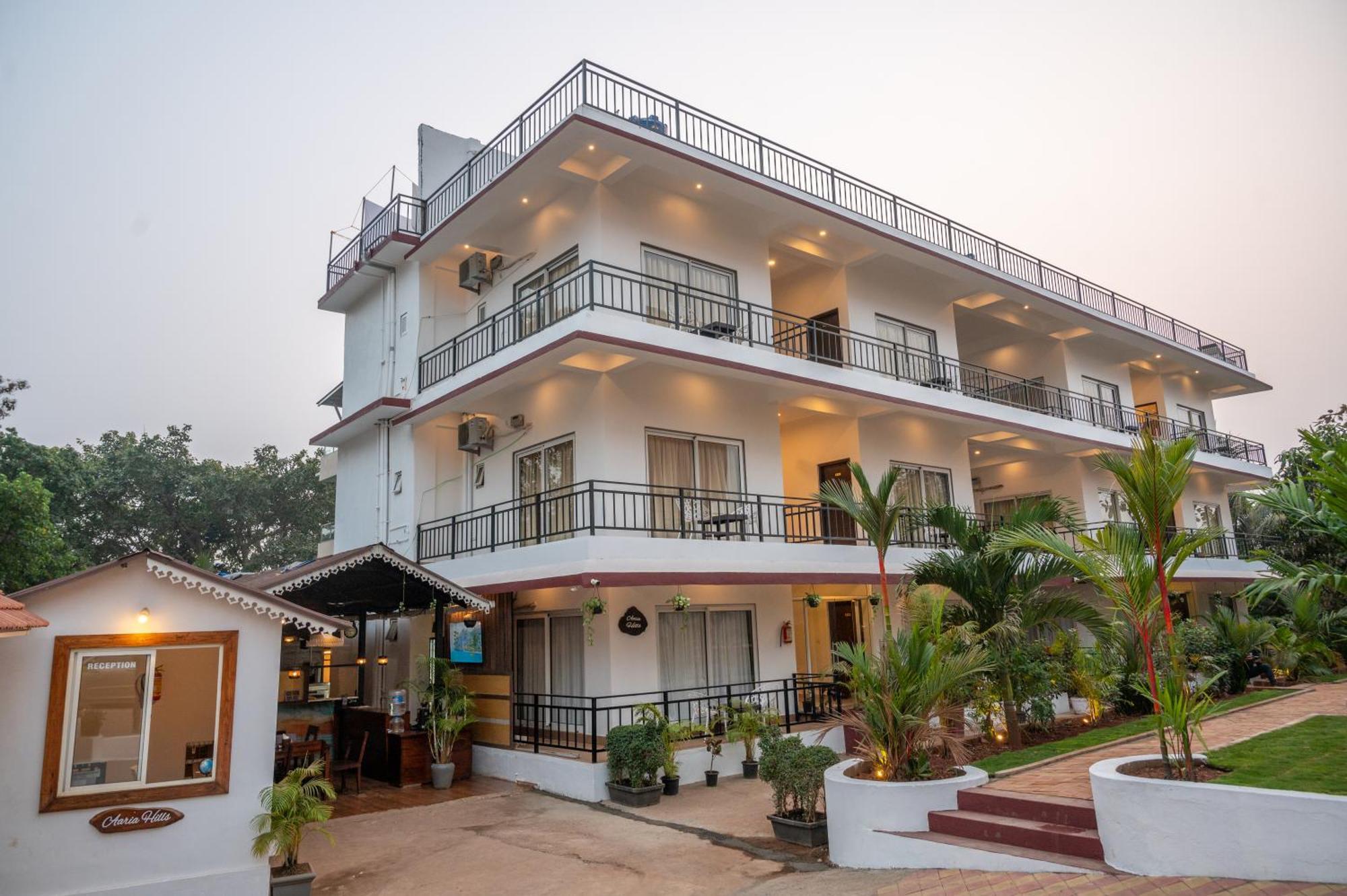 Aaria Hills Hotel Arambol Exterior foto